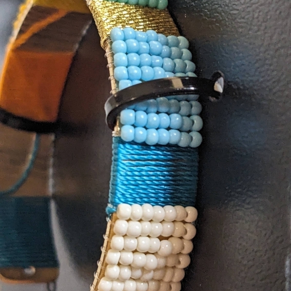 Ophelia Roe Multi Color and Texture Cuff - Picture 5 of 6